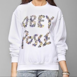 OBEY POSSE floral Sweatshirt